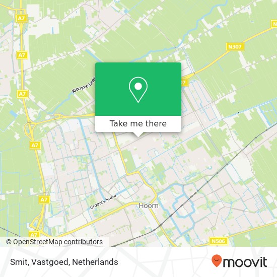 Smit, Vastgoed map