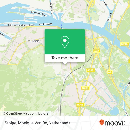 Stolpe, Monique Van De map