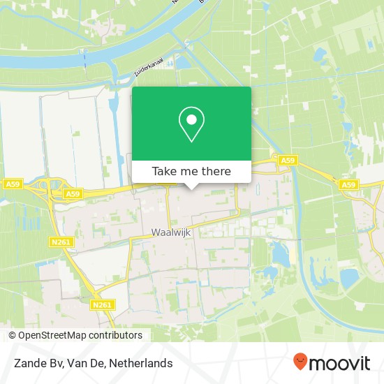 Zande Bv, Van De map