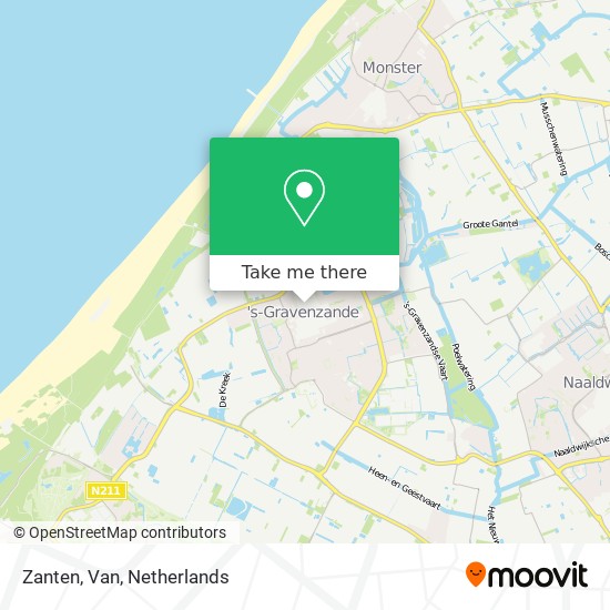 Zanten, Van Karte