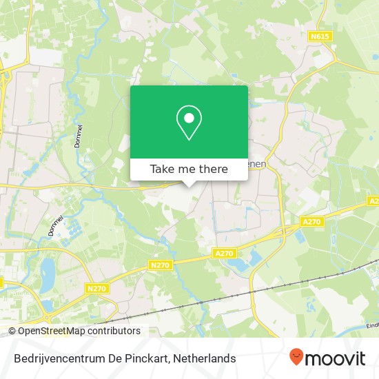 Bedrijvencentrum De Pinckart map