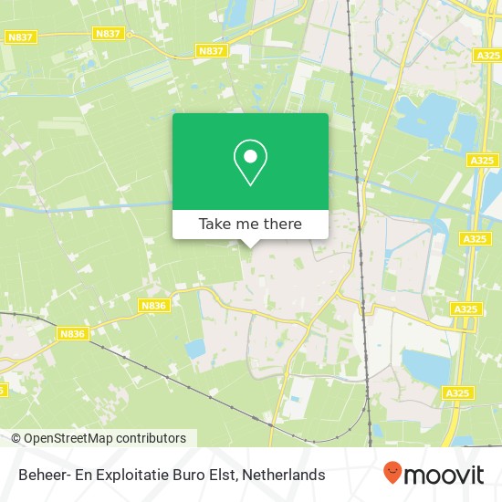 Beheer- En Exploitatie Buro Elst map