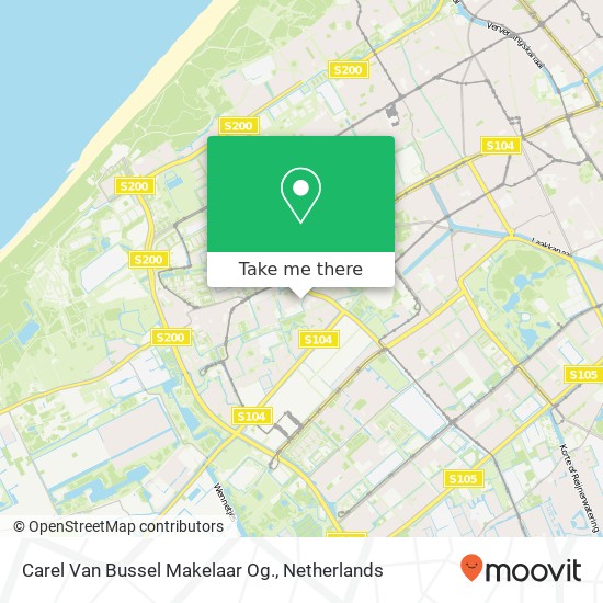 Carel Van Bussel Makelaar Og. map