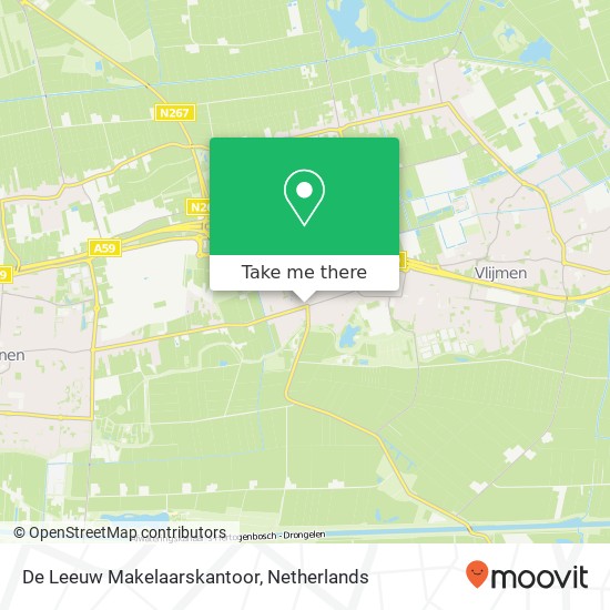 De Leeuw Makelaarskantoor map