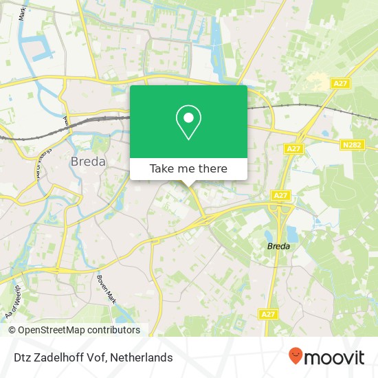 Dtz Zadelhoff Vof map