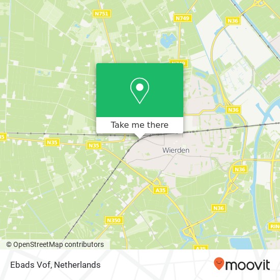 Ebads Vof map