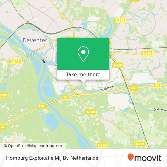Homburg Exploitatie Mij Bv map