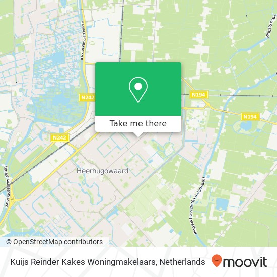Kuijs Reinder Kakes Woningmakelaars Karte
