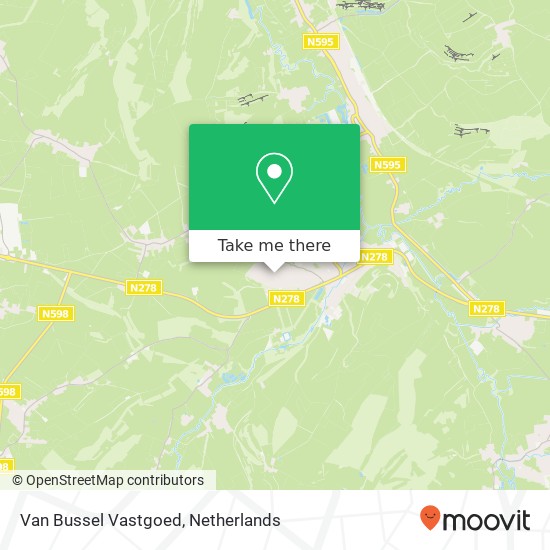 Van Bussel Vastgoed map