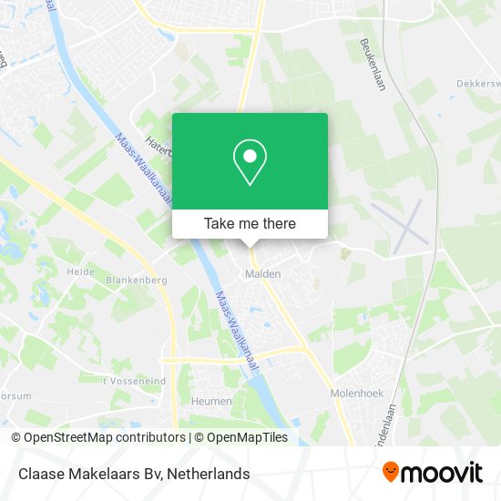 Claase Makelaars Bv map