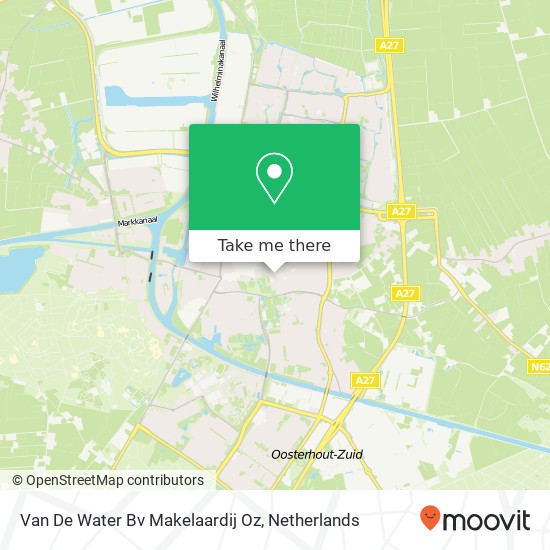 Van De Water Bv Makelaardij Oz map