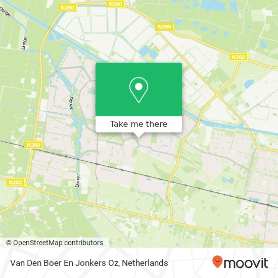 Van Den Boer En Jonkers Oz map