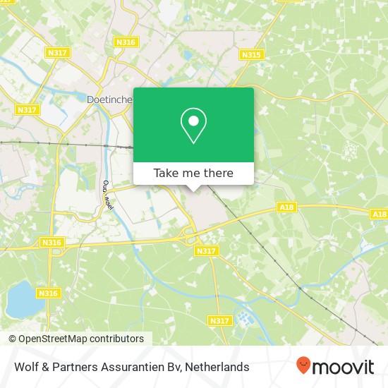 Wolf & Partners Assurantien Bv map