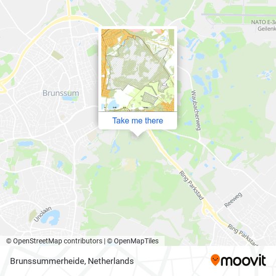 Brunssummerheide map