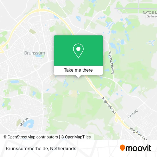 Brunssummerheide map