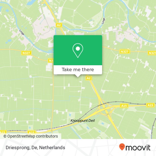 Driesprong, De map