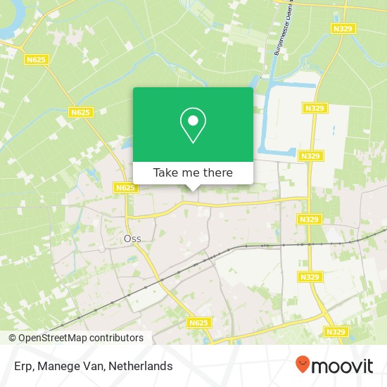 Erp, Manege Van map