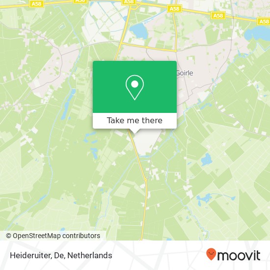 Heideruiter, De map