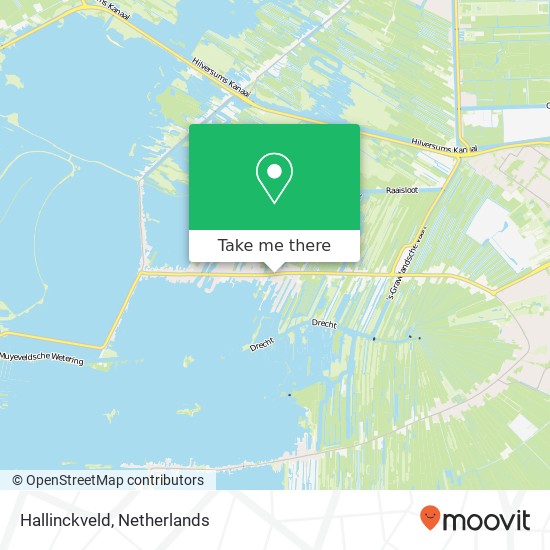 Hallinckveld map