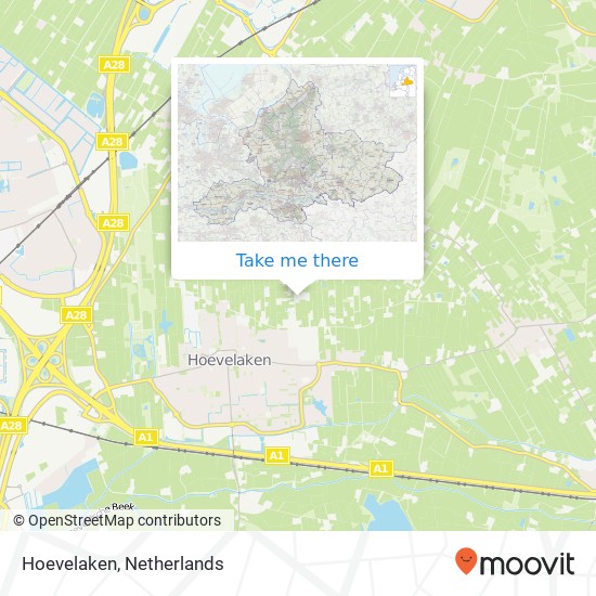 Hoevelaken map