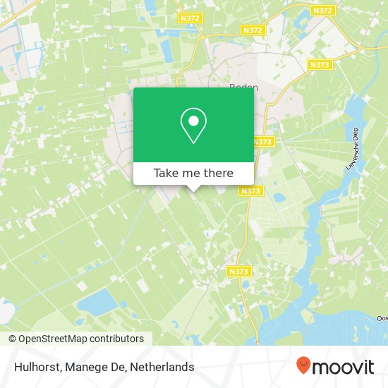 Hulhorst, Manege De map