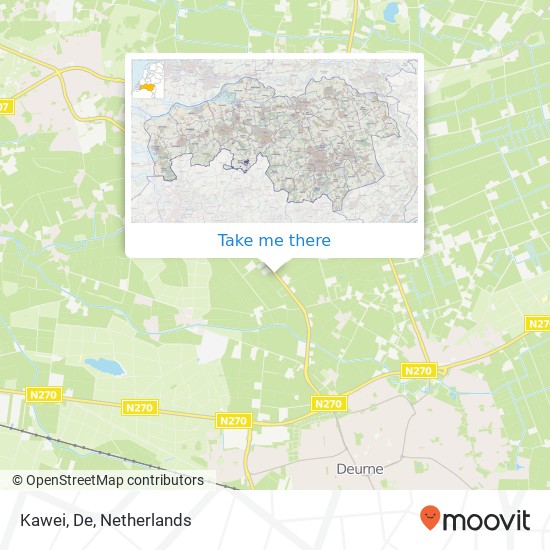 Kawei, De map