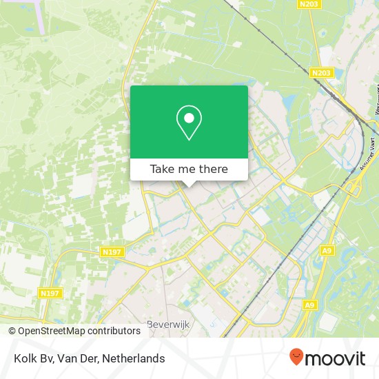 Kolk Bv, Van Der map