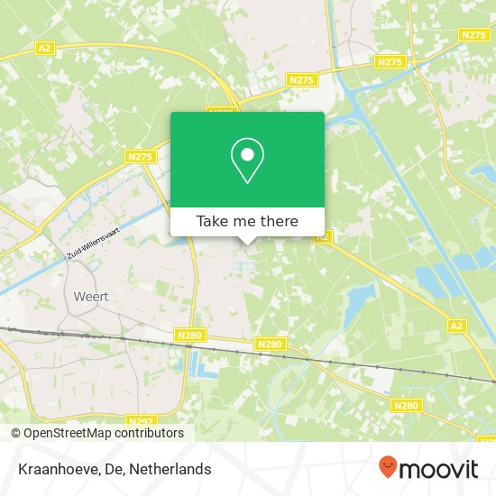 Kraanhoeve, De map