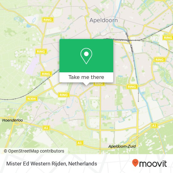 Mister Ed Western Rijden map