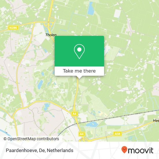 Paardenhoeve, De map