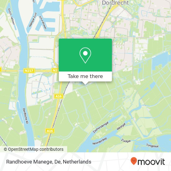 Randhoeve Manege, De map