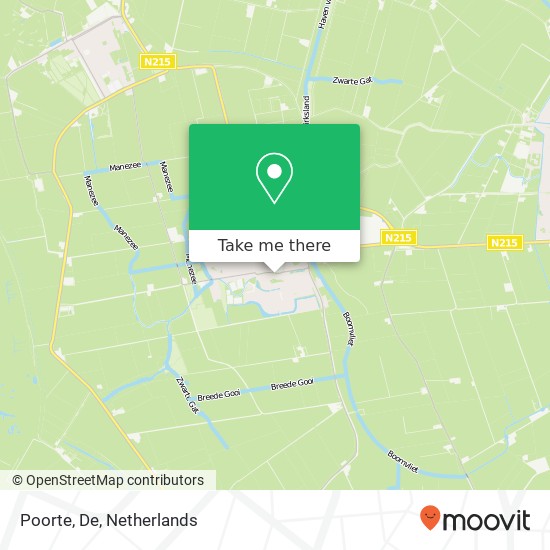 Poorte, De map
