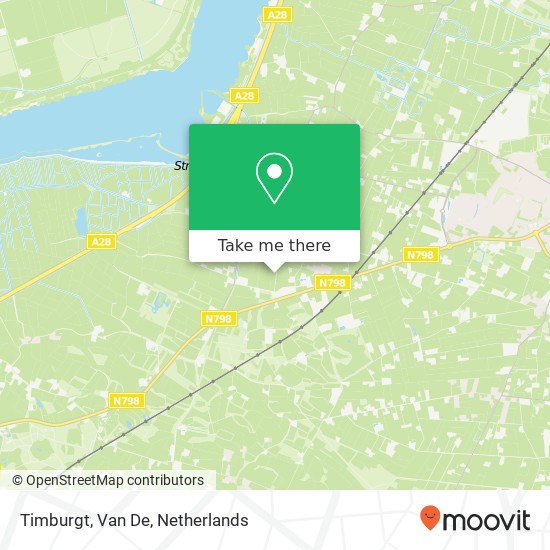 Timburgt, Van De map