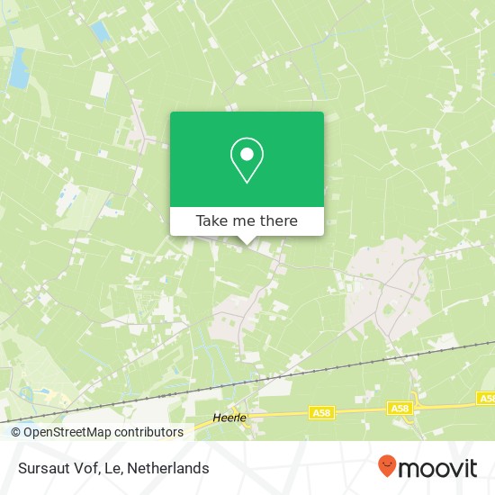 Sursaut Vof, Le map