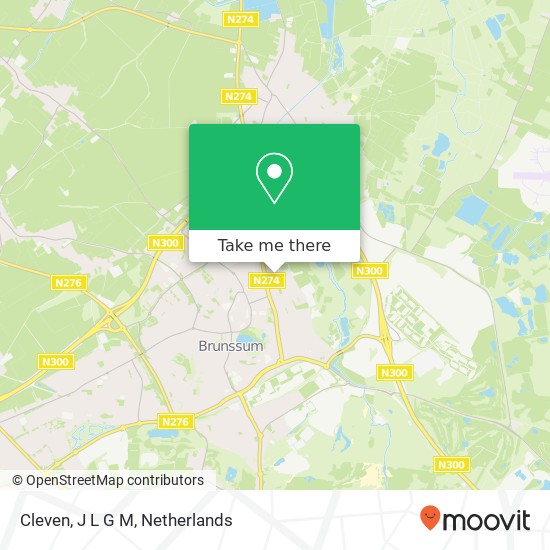 Cleven, J L G M map