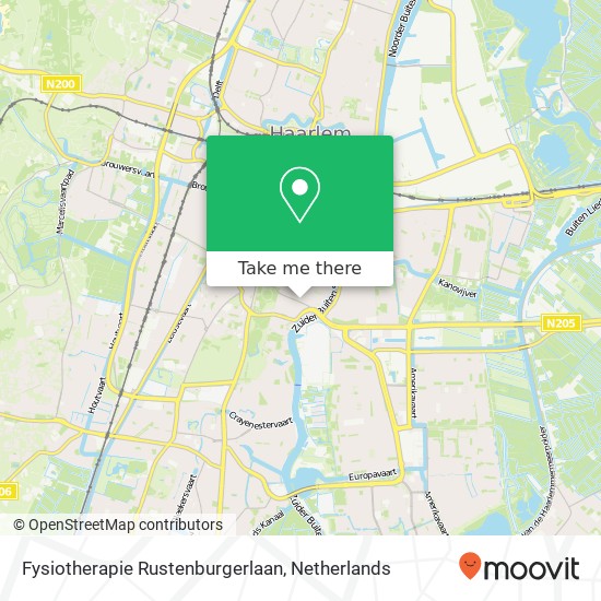 Fysiotherapie Rustenburgerlaan Karte