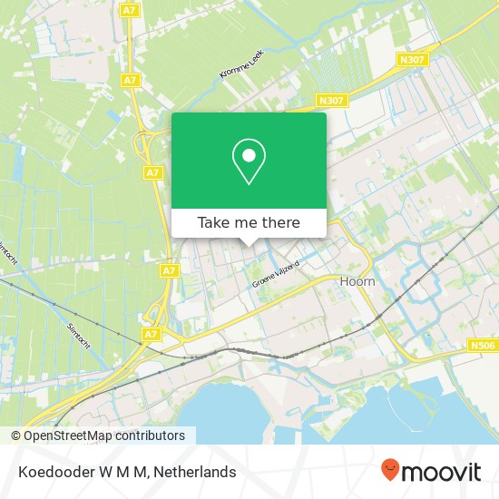 Koedooder W M M map