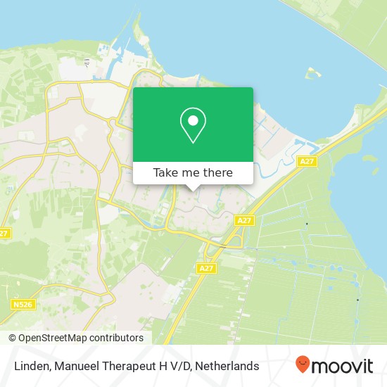 Linden, Manueel Therapeut H V / D map