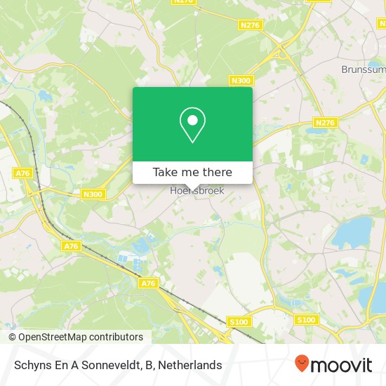 Schyns En A Sonneveldt, B map