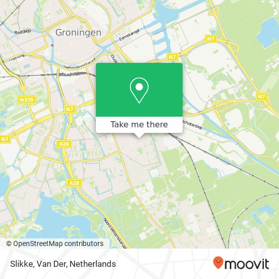 Slikke, Van Der map