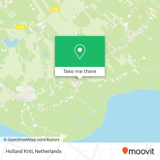 Holland Kriti map