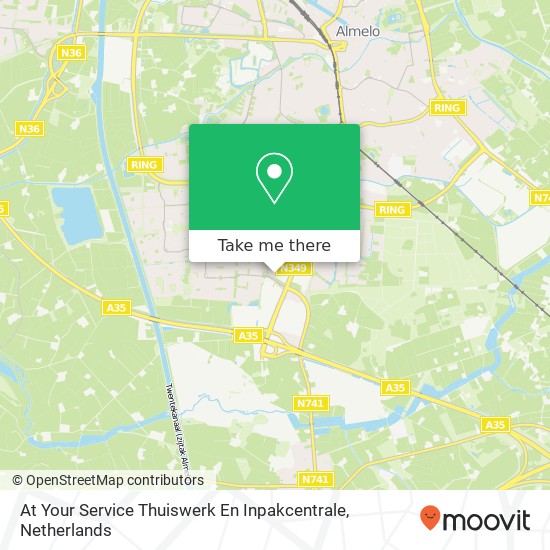 At Your Service Thuiswerk En Inpakcentrale map