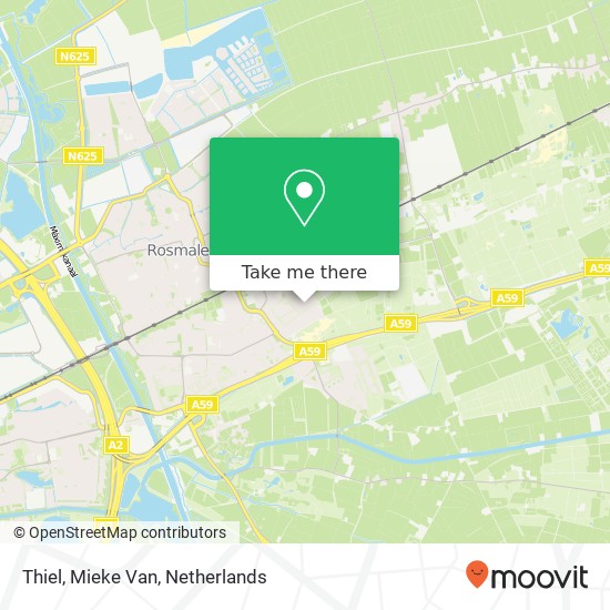 Thiel, Mieke Van map