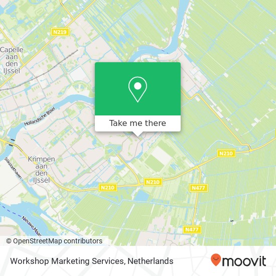 Workshop Marketing Services map