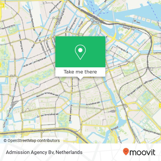 Admission Agency Bv map