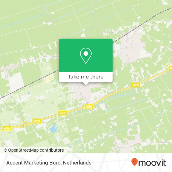 Accent Marketing Buro map