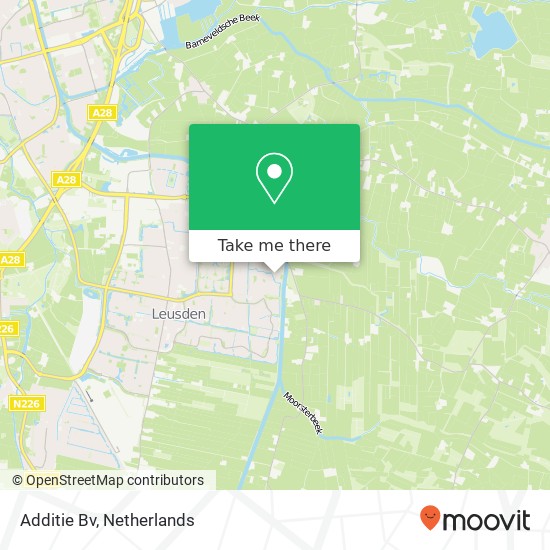 Additie Bv map