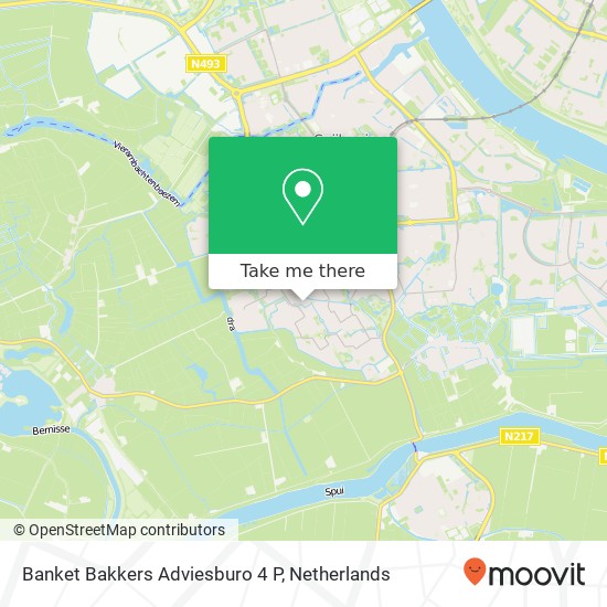 Banket Bakkers Adviesburo 4 P map