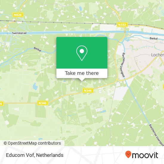 Educom Vof map