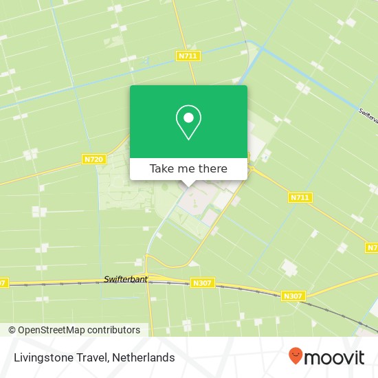 Livingstone Travel Karte